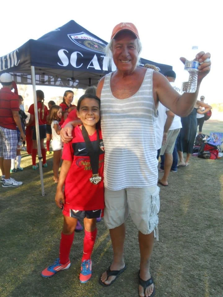 First medals, with grandpa