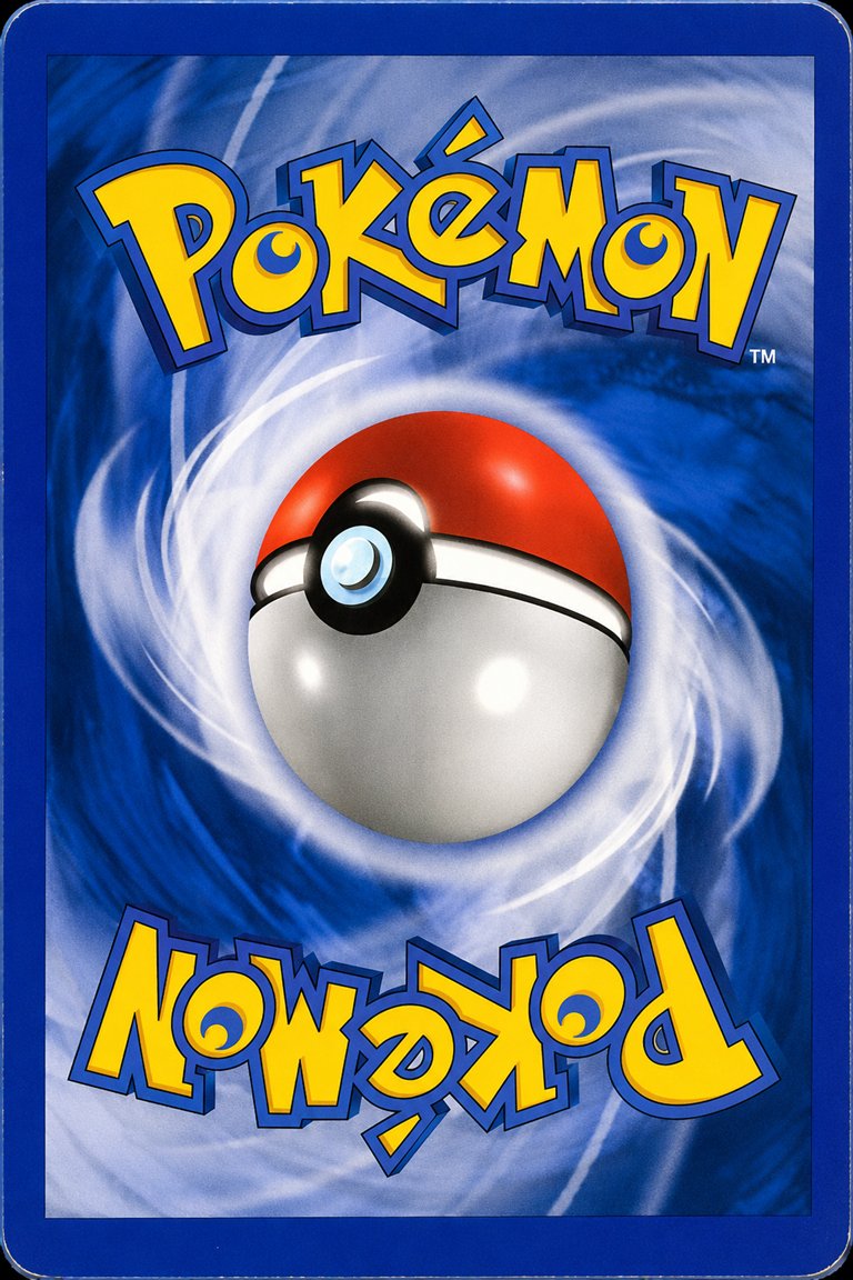 Trading card back